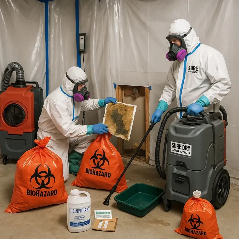 Contaminated Water Handling Protocols process in Lawrence County, IN
