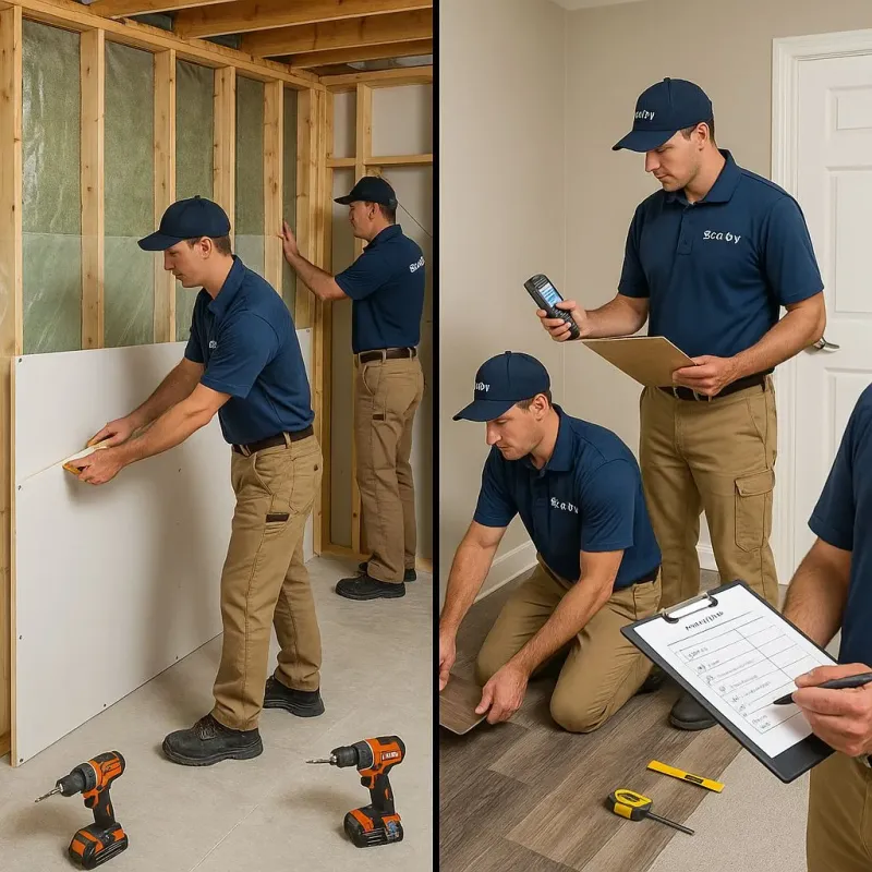 Repairs and Reconstruction process in Lawrence County, IN